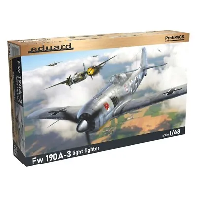 Eduard 82141 - 1/48 FW 190A-3 Light Fighter ProfiPACK Model Kit • £22