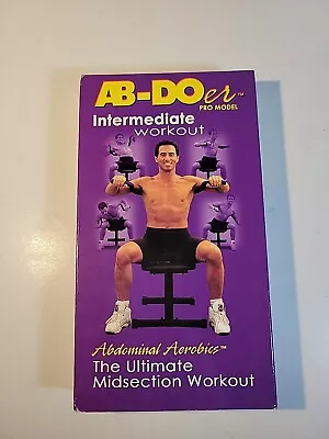 AB-Doer Intermediate Workout Abdominal Aerobics VHS Fitness • $9.09