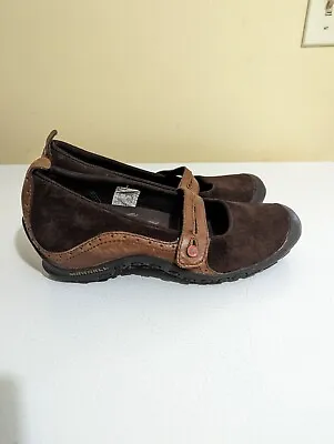 MERRELL Plaza Bandeau Mary Jane Shoes Women's Size 8.5 Slip On Comfort Walking • $24.99