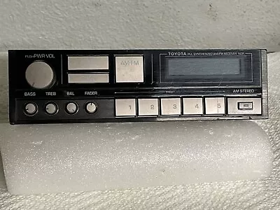 Toyota Electronic Receiver 1431 Radio  Vintage Car Stereo Head Unit Matsushita • $6