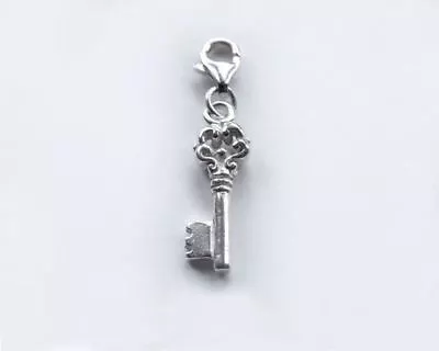 Sterling Silver Charm - Tales From The Earth - Key - With Presentation Box • £18