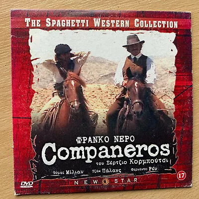£10 • Buy Companeros DVD 1970 Italian Spaghetti Western Movie Classic With Franco Nero