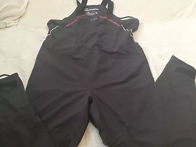 $129.99 • Buy Gill PRO Salopettes Coastal Sailing Waterproof & Breathable Black Pants XL 