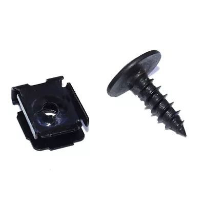 $5.27 • Buy 10 Car Bumper Shield Instrument Panel Trim Retainer Fastener Nut For Volkswagen