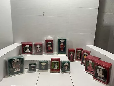 Vintage Hallmark Keepsakes Christmas Ornaments Lot Of 14 New See Details • $50.96