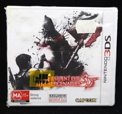 Resident Evil The Mercenaries 3D - Nintendo 3DS [PAL] *JB HI-FI SEAL* • $40.45