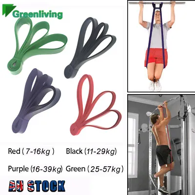 $9.41 • Buy NEW Heavy Duty Resistance Bands Loop For Gym Exercise Pull Up Fitness Workout