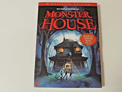 Monster House DVD WIDESCREEN Edition W/ Interactive Animation Wheel Cover NEW! • $5.95