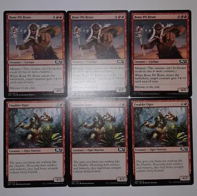 Lot Of Magic The Gathering Cards 3*3 Ogre And Cyclops Cards • $6.99