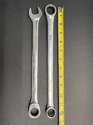 Matco Tools 19mm Ratcheting Box Wrench GRBLM1919 Made In USA 12 Point Set Of 2 • $30