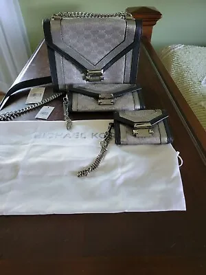 Michael Kors Whitney 3 Pc Matching Set Lot. Beautiful Unused • $140