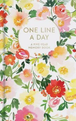 £10.28 • Buy Floral One Line A Day: A Five-Year Memory Book (Blank Journal For Daily