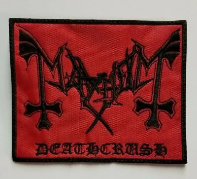 Mayhem Deathcrush  EMBROIDERED PATCH • $6.66