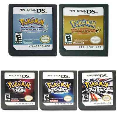 $22.99 • Buy Pokemon HeartGold SoulSilver US Version Game Card For Nintendo 3DS NDSI NDS