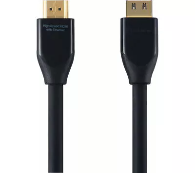 SANDSTROM BLACK SERIES HDMI CABLE WITH ETHERNET- S3HDM115 New Open Box • £10.99