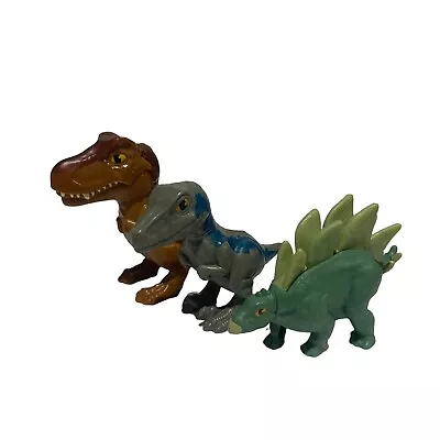 3 X Dinosaur Figures Jurassic Park Happy Meal Toy 2020 Mcdonalds • $14.99