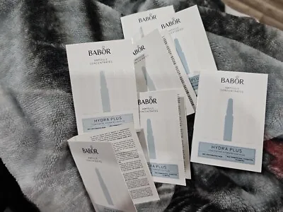 Babor Hydra Plus Ampoule Concentrates For Dry Dehydrated Skin 7 Ampoules White • $20
