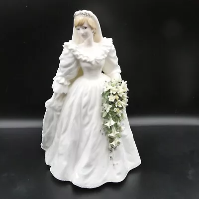 Coalport Figurine Diana Princess Of Wales 1981 CW438 LTD Ed 6384/12500 Perfect • £124.99