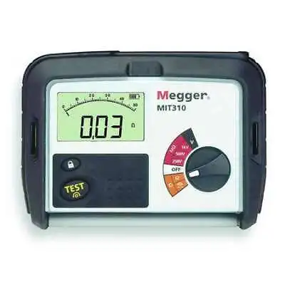 Megger Mit310-En Battery Operated Megohmmeter1000Vdc • $928.99