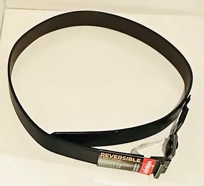 Wrangler Black Brown Reversible Belt  Size 40 Genuine Leather Casual Work NWT • $21.99