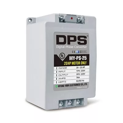 1 Phase To 3 Phase Converter Must Be Only Used On 20HP(15kW) 60Amps 200V-240V • $598