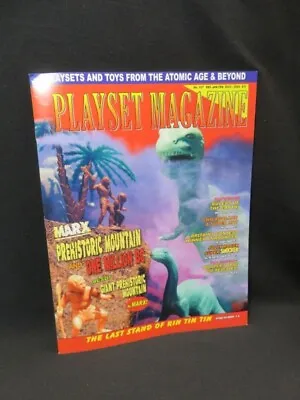 Playset Magazine #127 Marx Prehistoric Mts And One Million BC Playsets • $11