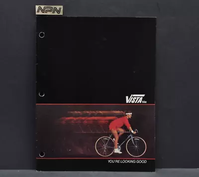Vintage NOS 1980s Vista Bike Bicycle Catalog Brochure Spec Accessory Chart BMX • $23.74
