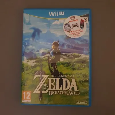 Legend Of Zelda Breath Of The Wild - Nintendo Wii U • £24.99