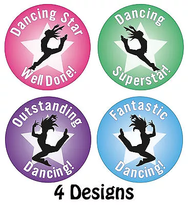 £2.85 • Buy 144 X Dancing Reward Stickers Clubs Schools Kids