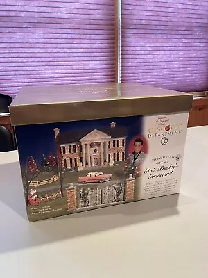 Beautiful Department 56 55041 Elvis Presley's Graceland Special Ed. Gift Set • $499.99