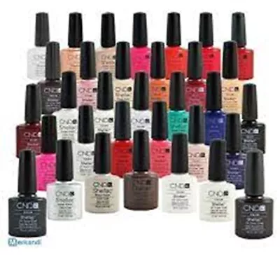 CND Shellac UV/LED Gel Nail Polish 7.3ml ~ CHOOSE FROM 250 AVAILABLE SHADES ~ • £15.90