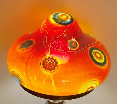 Murano Millefiori Glass Lamp By Aldo Nason • $925