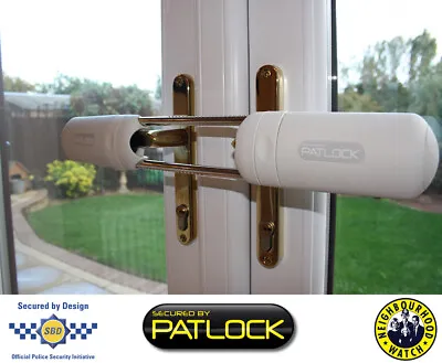 £49.57 • Buy Patlock French Patio Double Doors Security Bolt As Seen On Dragons Den