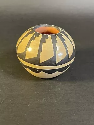 Hand Painted Miniature Native American Pottery Vase 2” Signed LLT Jemez • $29.75