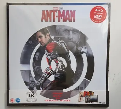 Ant-Man - Blu Ray & DVD + Art Cards - Big Sleeve Edition 2017 • £33.74