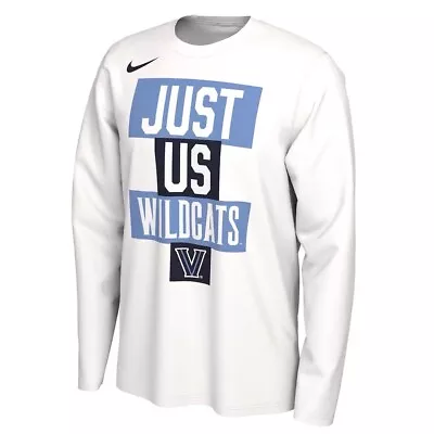 Nike Men’s Villanova March Madness Long Sleeve Bench Legend Jersey Shirt Large L • $25