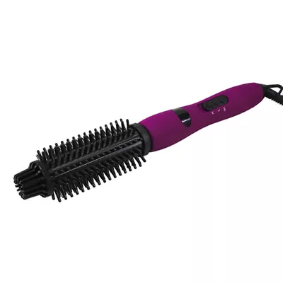  Hair Curler Brush Ceramic Hot Brush Styling Dryer Comb Curl Tool Dual Voltage • $32.82