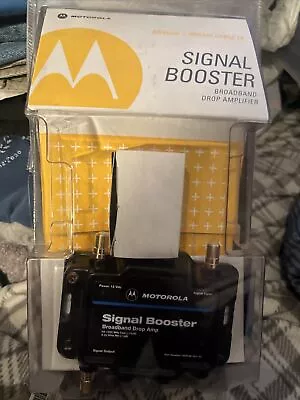 Motorola Signal Booster Broadband Drop Amp 484095-001-00 Open Box • $45