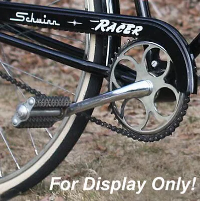 Vintage Schwinn Matching Pair 1960s Made In USA Cecor Block Pedals 1/2  Axles • $19.95