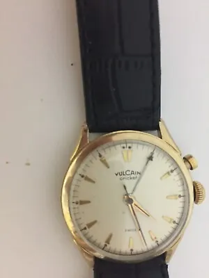 Vintage Vulcain Cricket Alarm Swiss Made 17 Jewels Cal 120 • $950