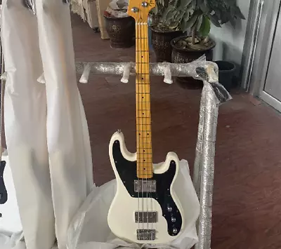 Custom 4-strings Electric Bass Guitar Cream White JB Bass Maple Fretboard • $279