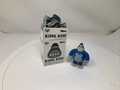 BLUE King Ken James Jarvis AMOS Strangeco 3.5 Mini Figure Vinyl Gorilla Monkey • $27.94