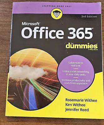 Office 365 For Dummies By Jennifer Reed Rosemarie Withee Ken Withee... • £10.99