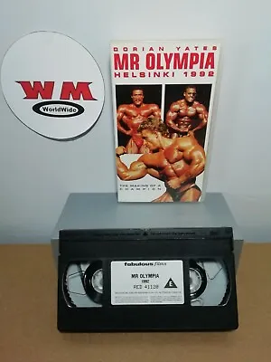 Mr Olympia - Helsinki 1992 - VHS Video Tape PAL UK - Bodybuilding  • £14.99