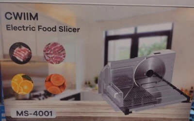 £36.95 • Buy Multi-functional Slicer Electric Food Meat Sausage Potato Fruit Bread New 22132