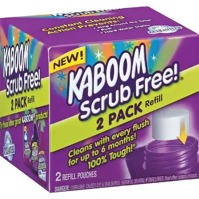 Kaboom Scrub Free Toilet Cleaner Refill (2-Pack) 35261 Pack Of 6 Kaboom 35261 • $71.19