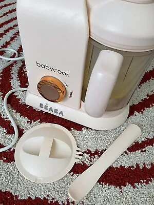 Béaba Babycook Solo Baby Food Maker 4 In 1 Processor Rose Gold • £50