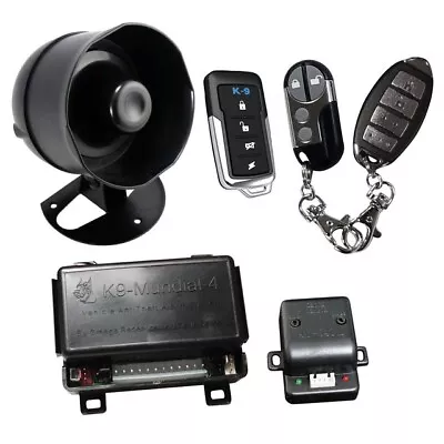 Excalibur K9MUNDIAL6 | K-9 Vehicle Keyless Entry Alarm System W/ (3) Remotes • $62.99