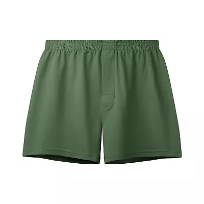 Men's Airy Boxer Shorts Cotton Comfy Boxers Sport Gym Shorts Breathable Summer • $7.59