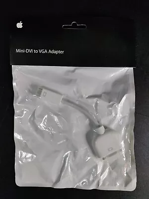 NEW - Genuine Apple Mini-DVI To VGA Adapter M9320G/A - Mini DVI - VGA • $8.49